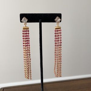 Amazing ombré drop earrings